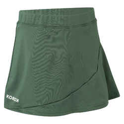 Girls' Field Hockey Skirt FH500 - Green