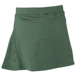 Girls' Field Hockey Skirt FH500 - Green
