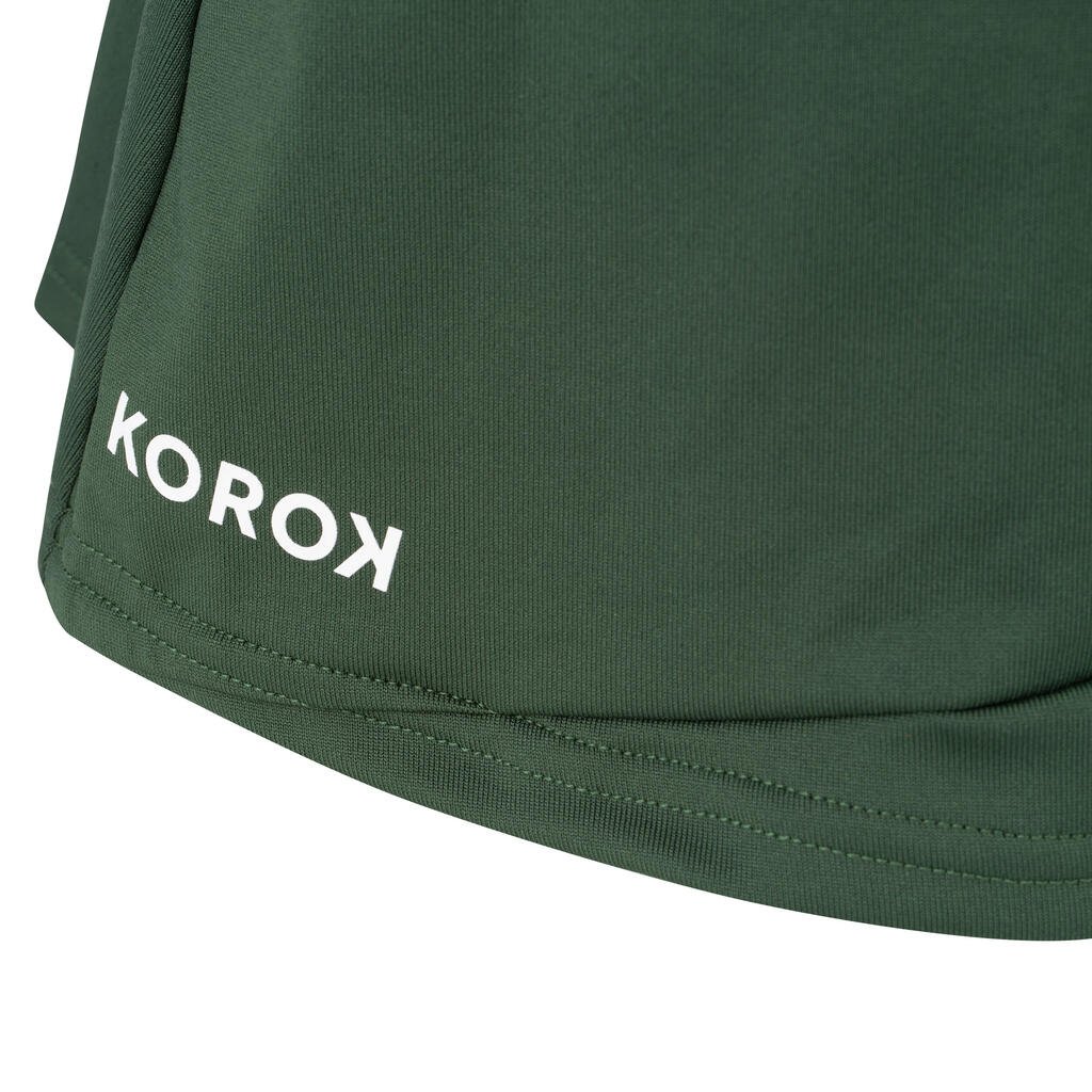 Girls' Field Hockey Skirt FH500 - Green