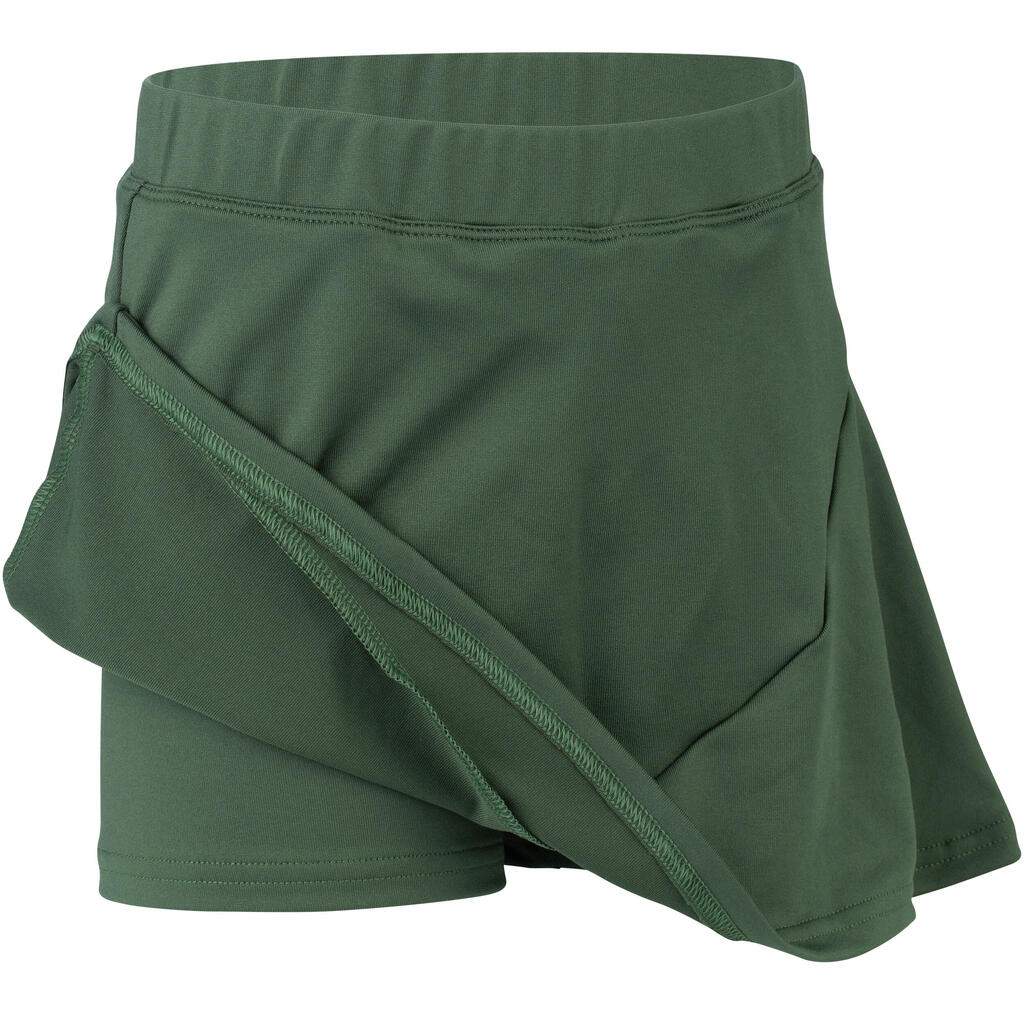 Girls' Field Hockey Skirt FH500 - Green