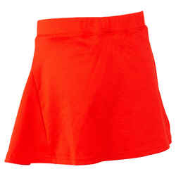 Girls' Field Hockey Skirt FH500 - Red