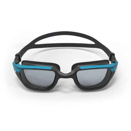 SPIRIT swimming goggles - Polarised lenses - Large size - Black blue