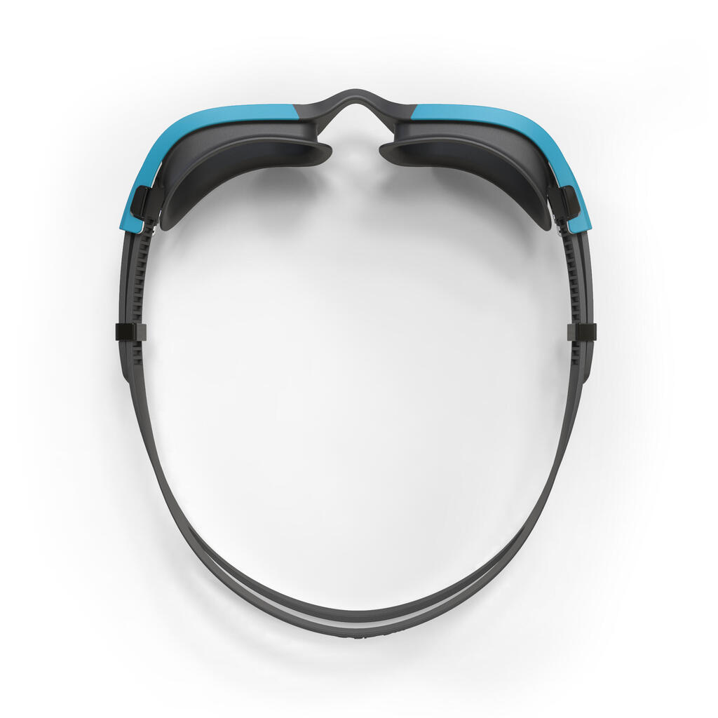 Lunettes De Natation SPIRIT - Verres Polarisés - Grande Taille - Noir Bleu