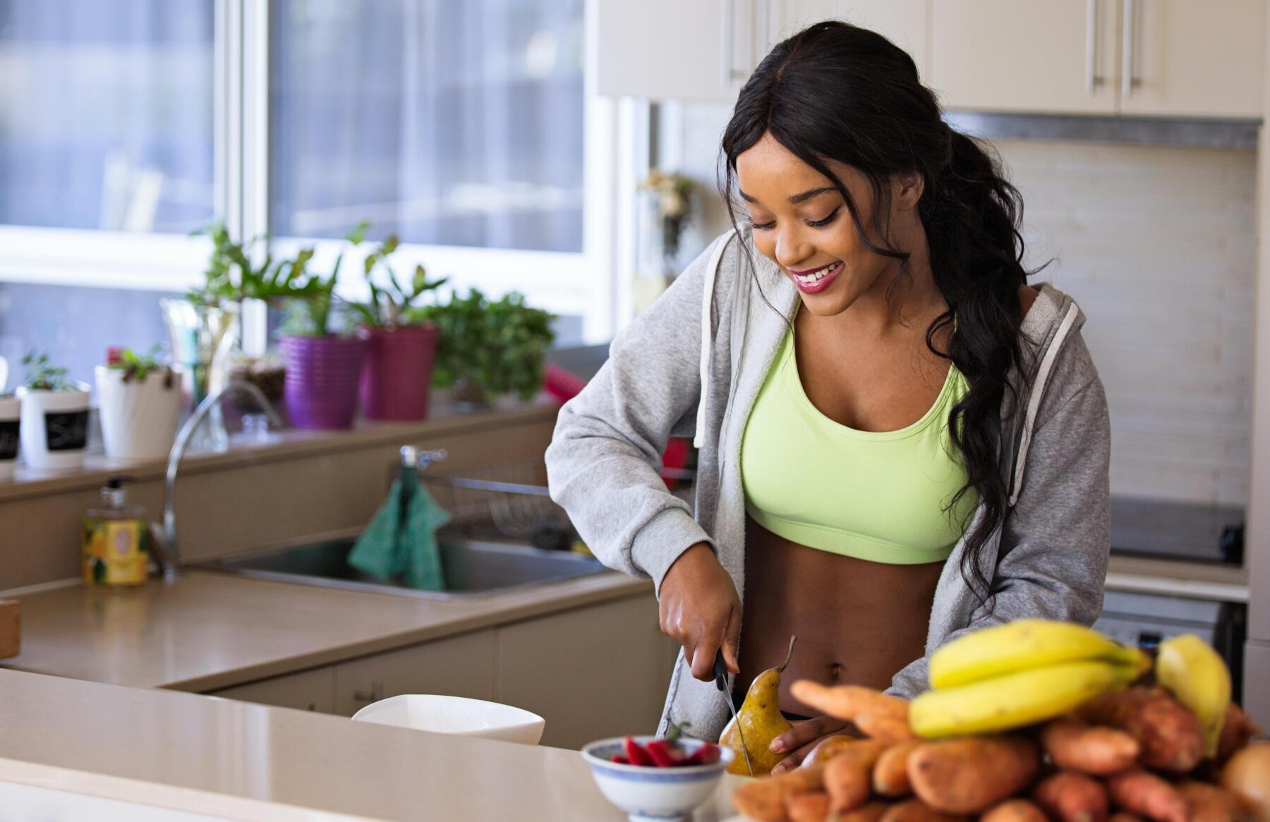 Aliméntate bien para entrenar y mantenerte saludable