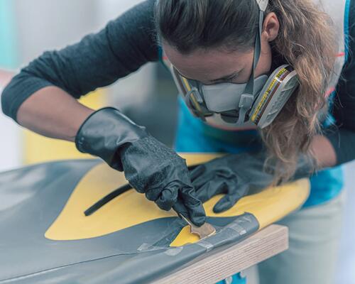 ¿Cómo reparar tabla de paddle surf hinchable? 
