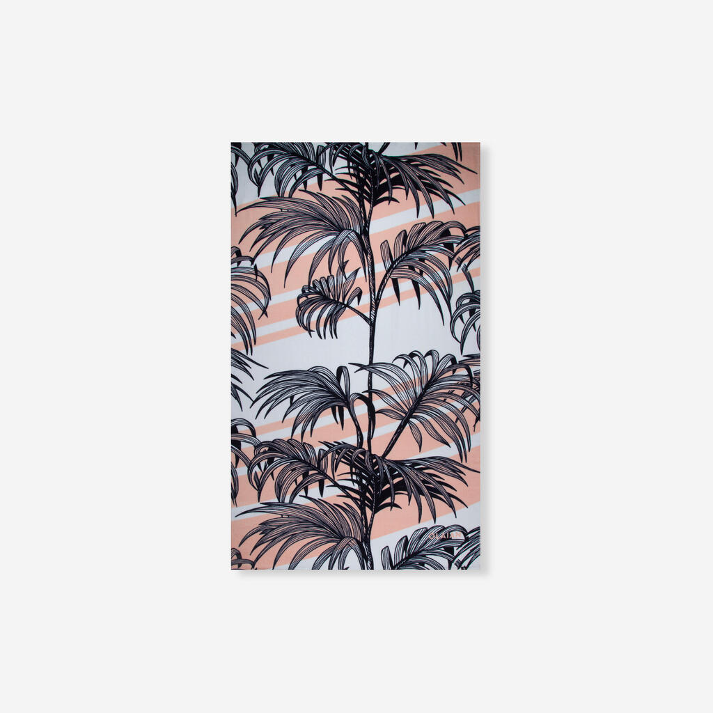 PEŠKIR ZA PLAŽU TROPIC 145 x 85 cm - ROZE