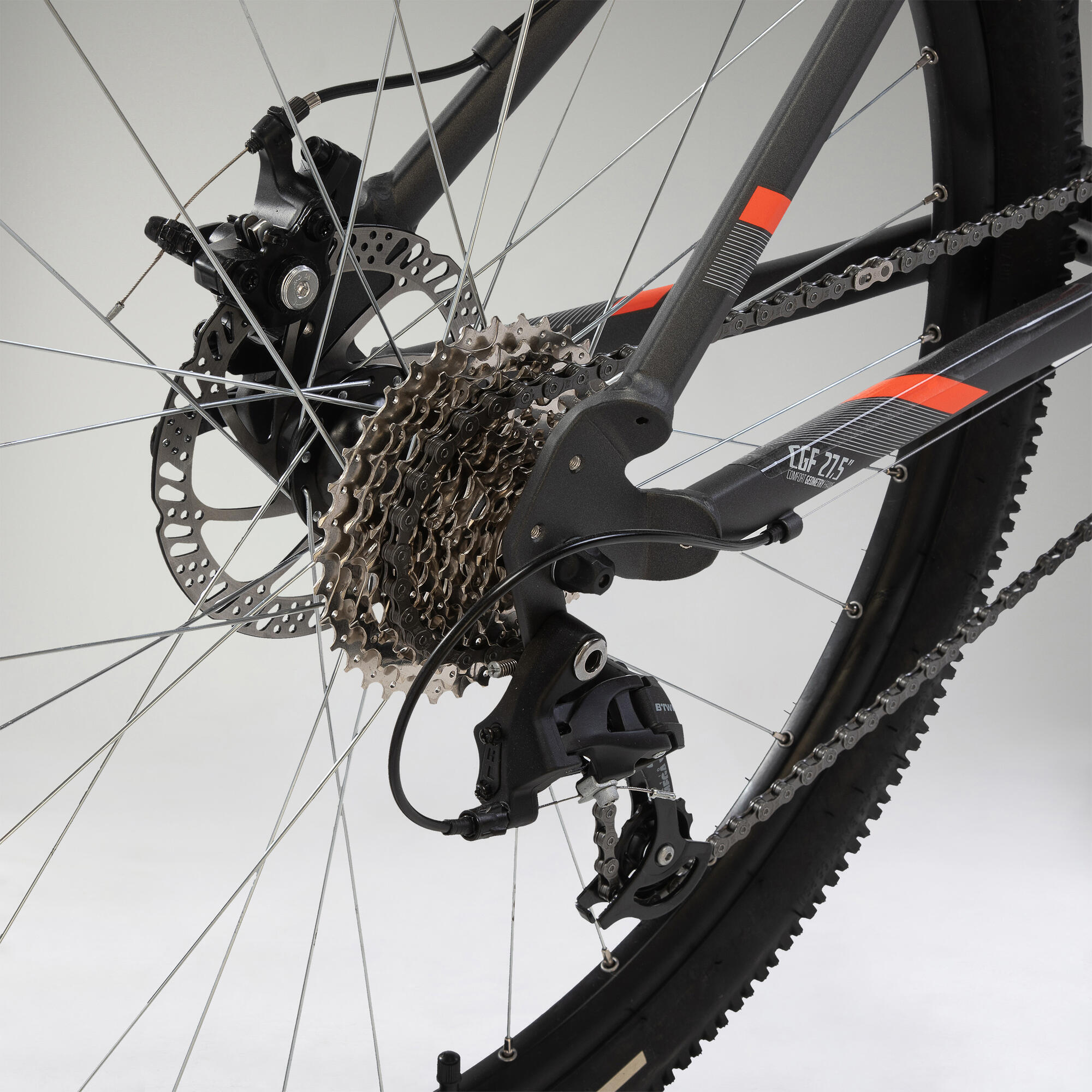 Mtb Rockrider ST 120 nero-azzurro 27,5\