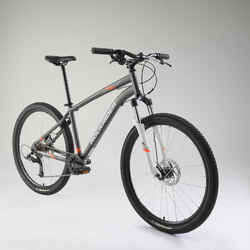 27.5" Touring Mountain Bike ST 120 - Grey/Orange