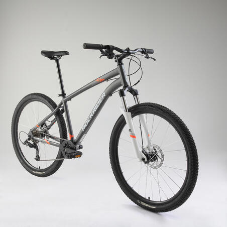 Велосипед гірський ST 120 27,5" сірий/помаранчевий