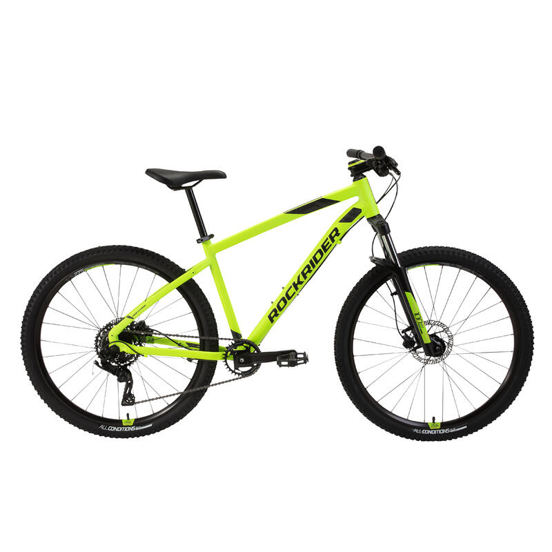 27.5 inch mountain bike rockrider ST 530 - Yellow