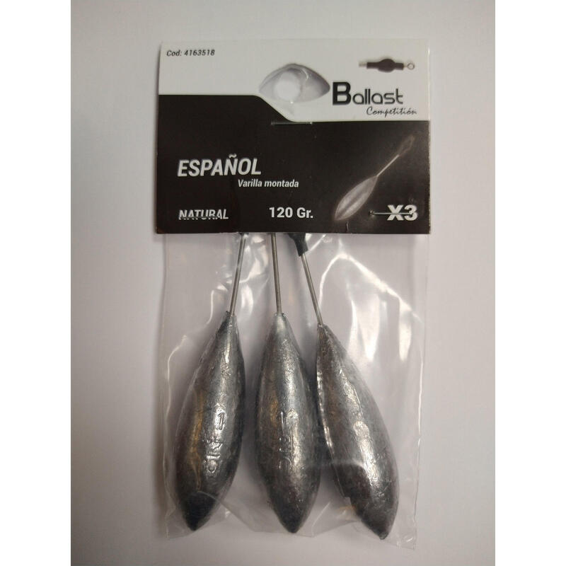 Plomos pesca nuevos surfcasting portugues de segunda mano por 0,9 EUR en  Viladecans en WALLAPOP