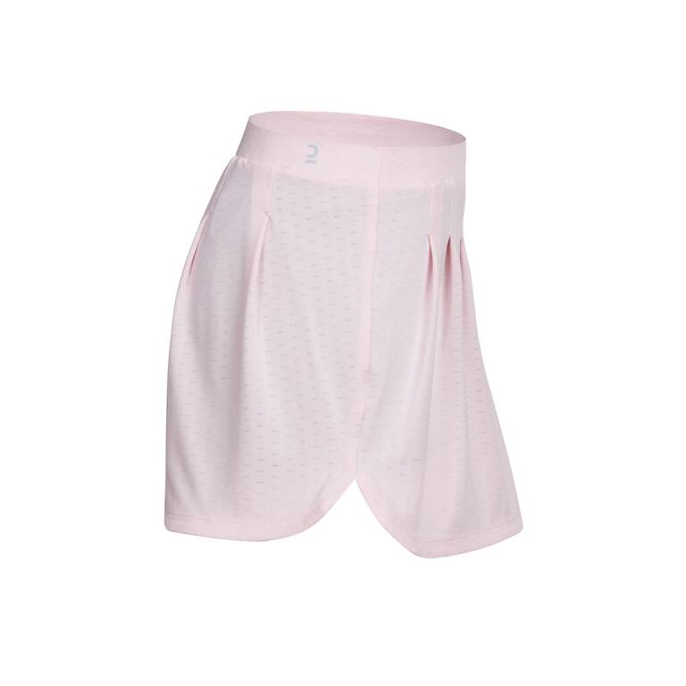 BADMINTON JUNIOR 560 SKIRT PINK