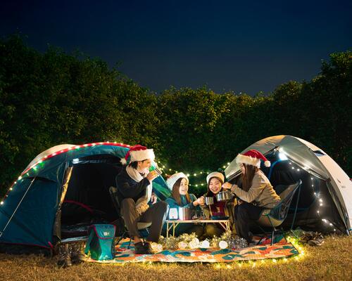 Enjoy the holidays in nature!  3 tips for a memorable Christmas camping trip