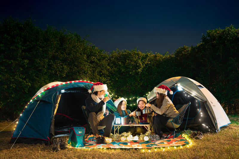 Enjoy the holidays in nature!  3 tips for a memorable Christmas camping trip