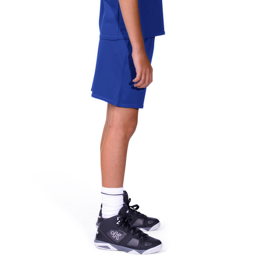 Basketballshorts SH100 Kinder rot
