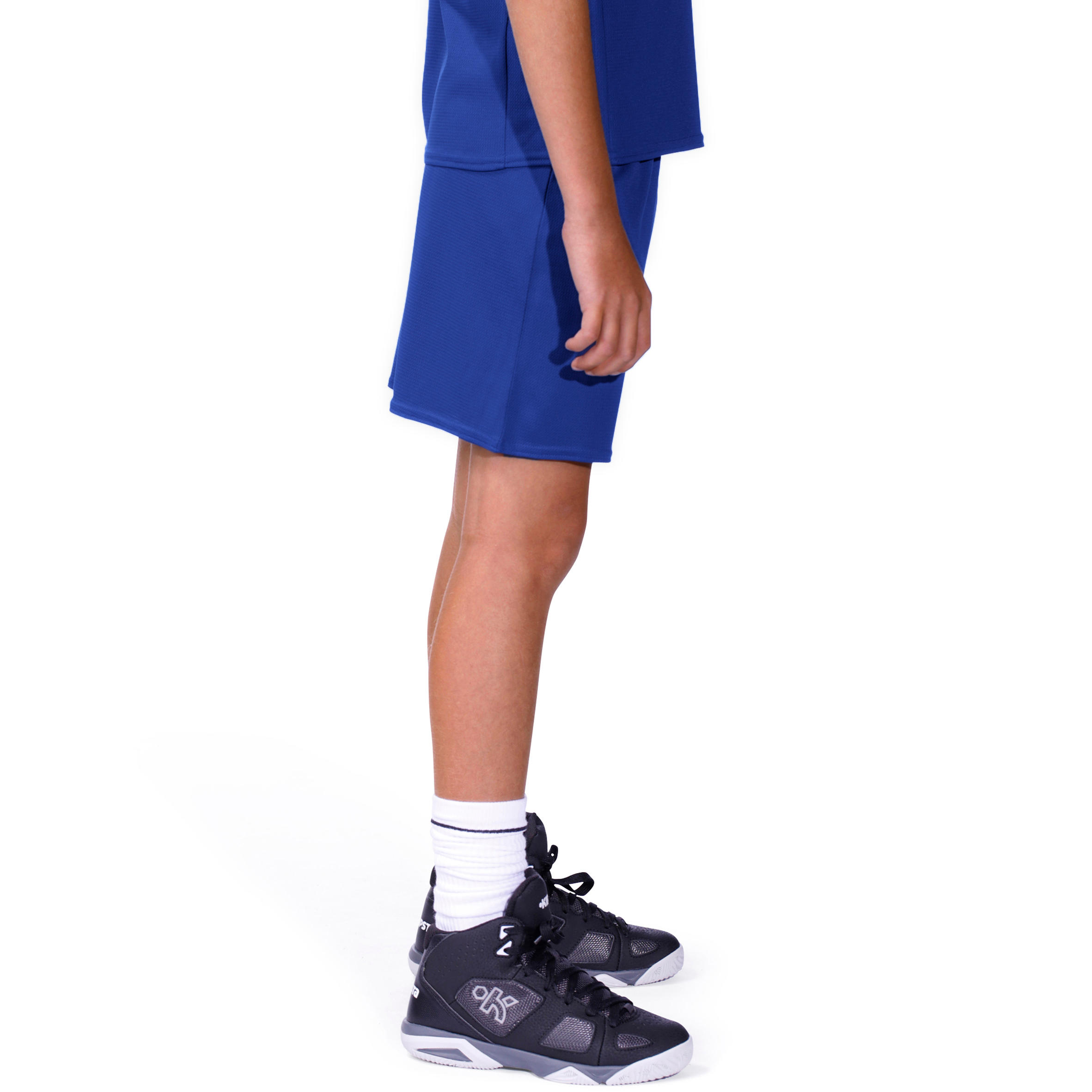 B300 Kids Basketball Shorts - Blue 2/8