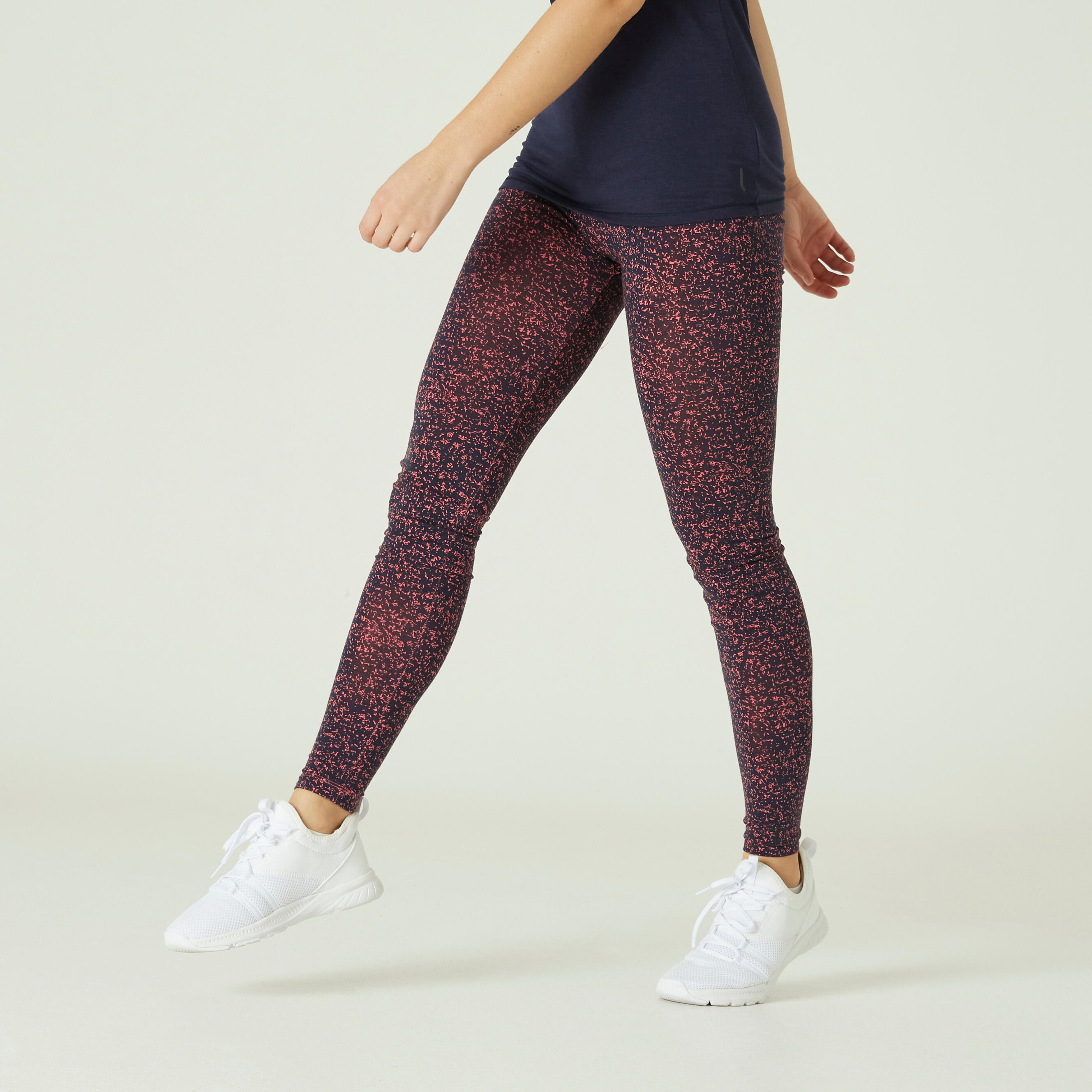 Fitness Cotton Leggings Fit+ NYAMBA Decathlon