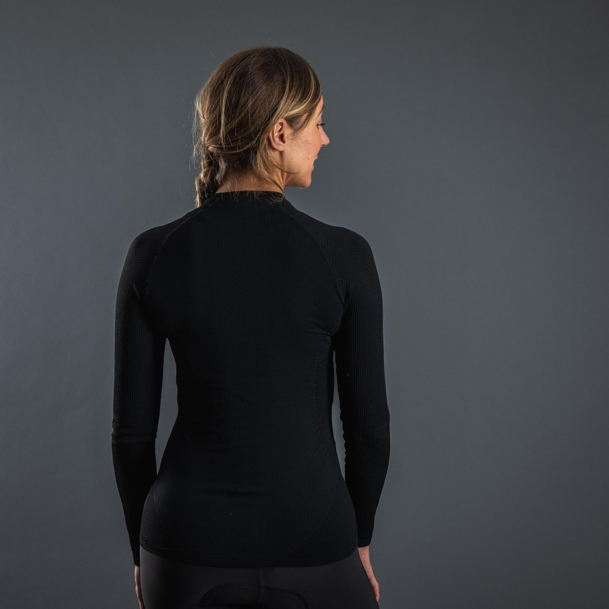 women's cyclosport long-sleeve undergarment black