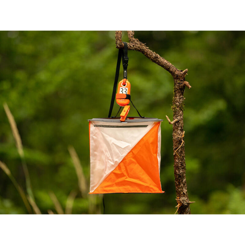 Kit 10 lanterne in tessuto orienteering 30x30cm