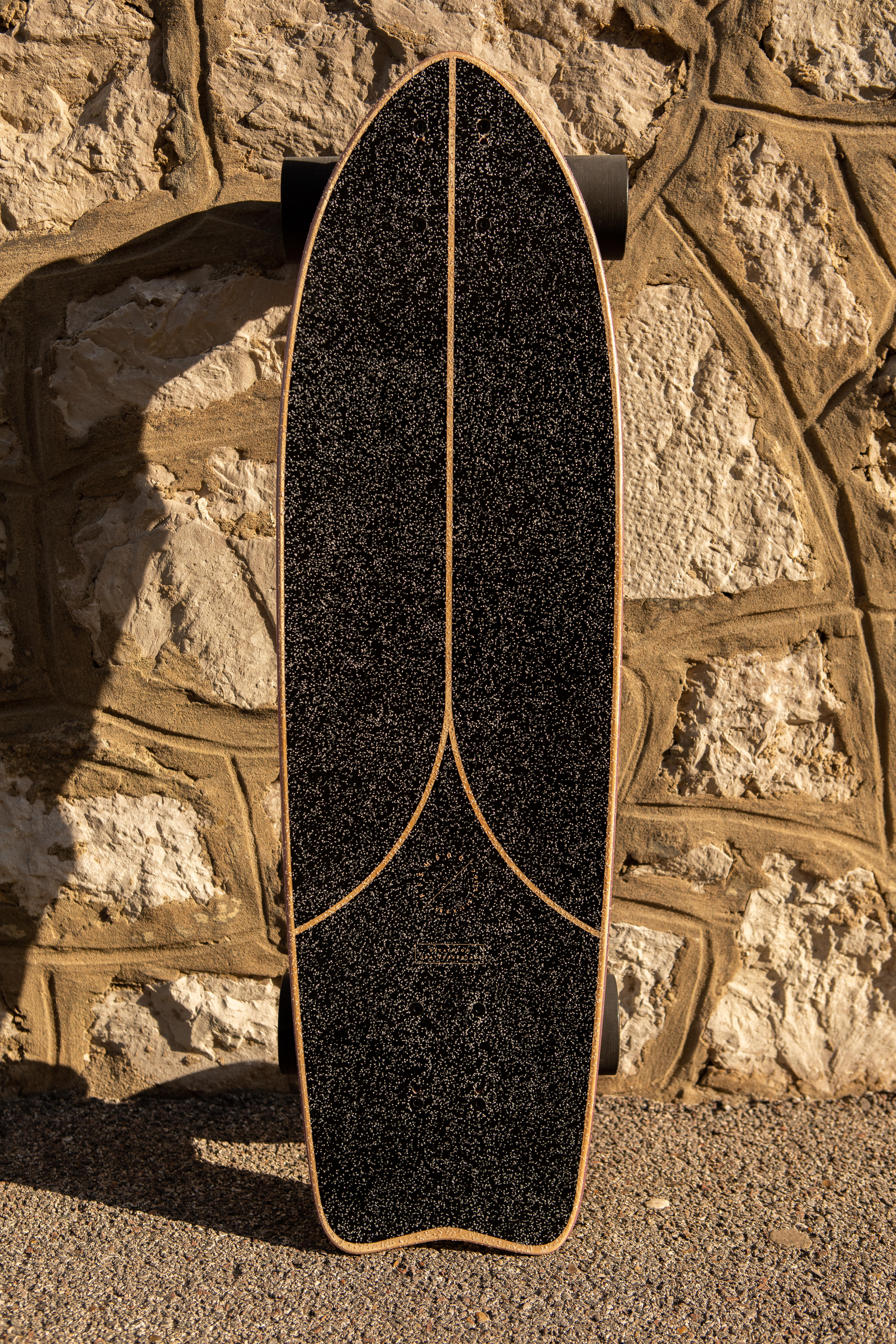 Longboard Fish 500 - Black - DECATHLON