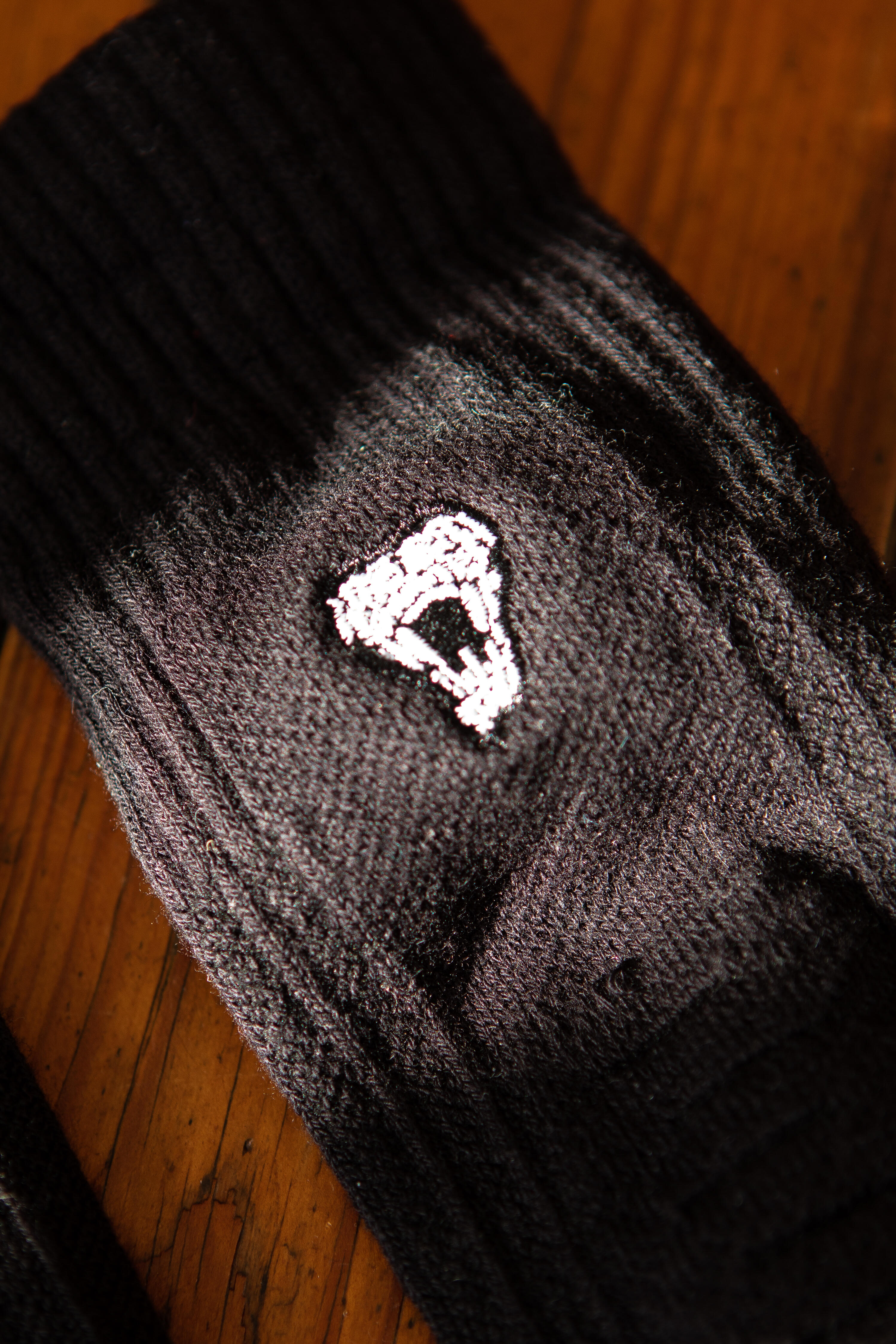 Střední skateboardové ponožky Socks 500 černé  18/22
