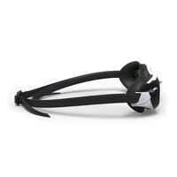 BFIT 500 Corrective Swimming Goggles Smoked Lenses - Black/White