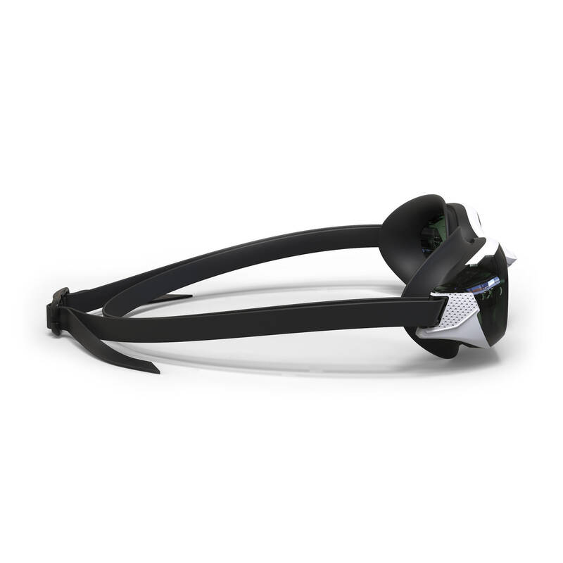 Goggles Natación Bfit Negro Blanco Cristales Ahumados - Decathlon