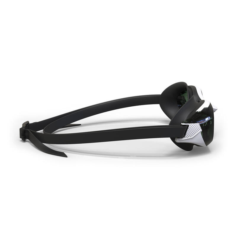 Zwembril met getinte glazen BFIT één maat zwart/wit