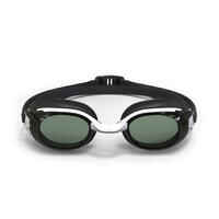 BFIT 500 Corrective Swimming Goggles Smoked Lenses - Black/White