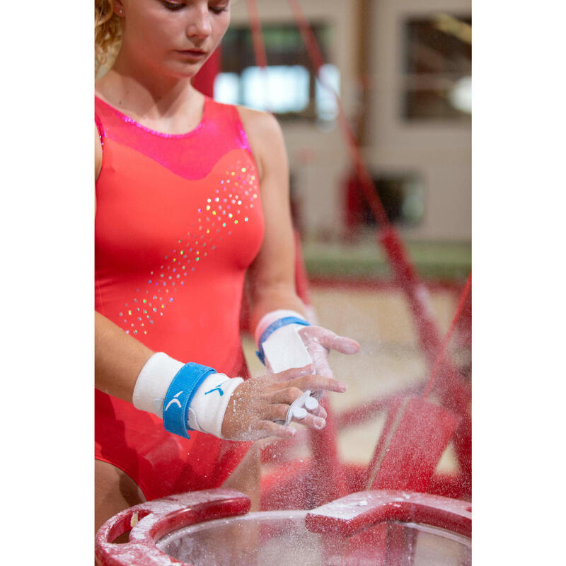 Gymnastikanzug Turnanzug 500 Kunstturnen rosa