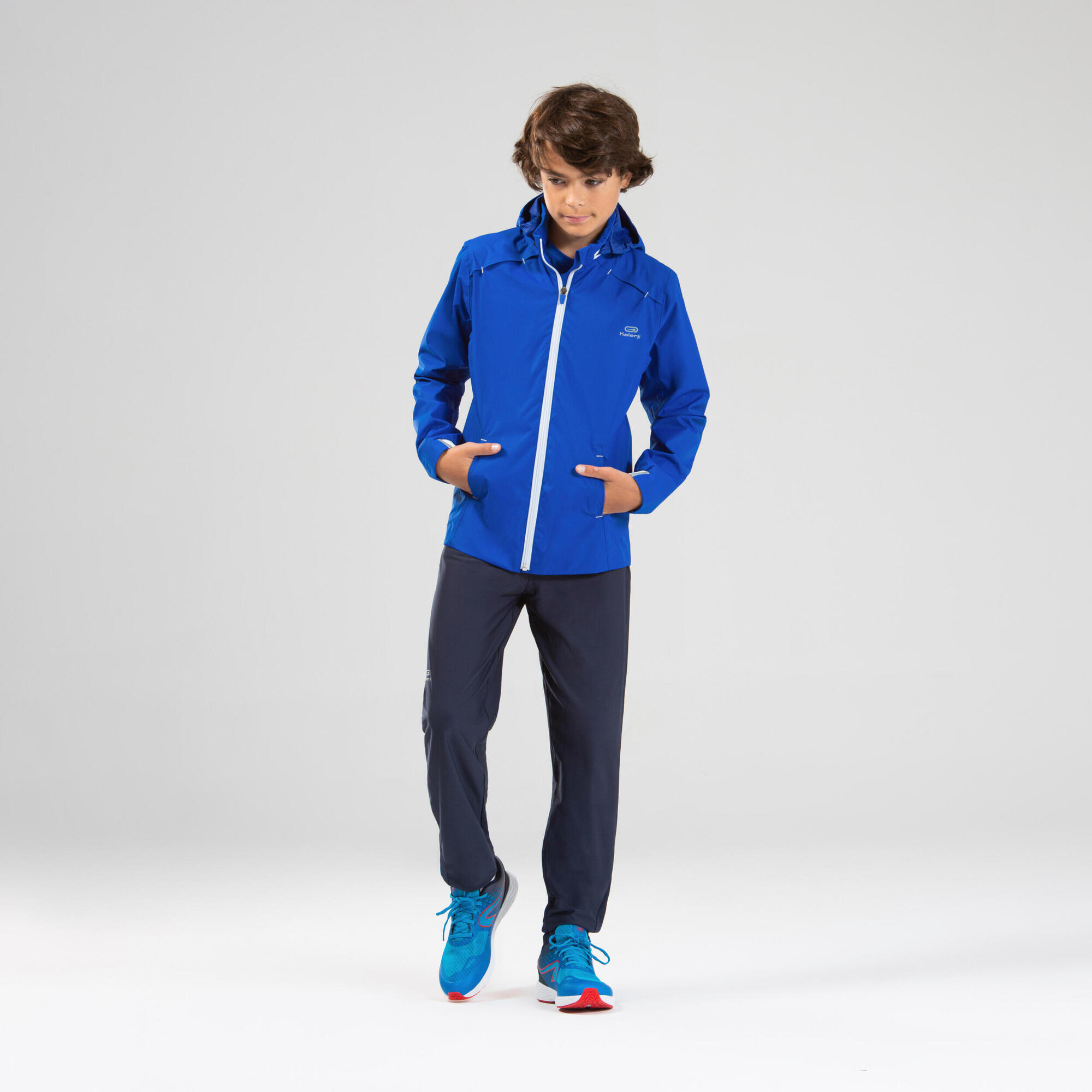 junior waterproof running jacket