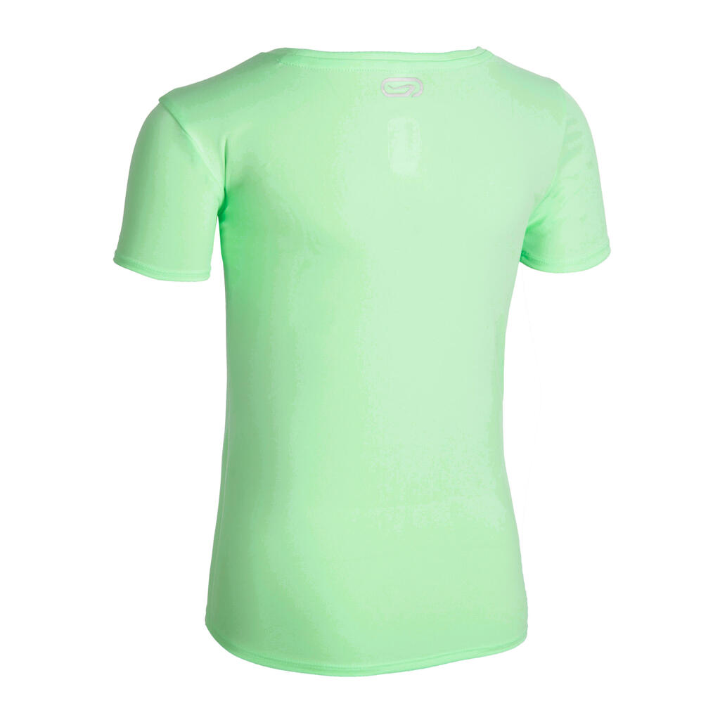 AT 300 kid's running SL breathable T-shirt - fluo green