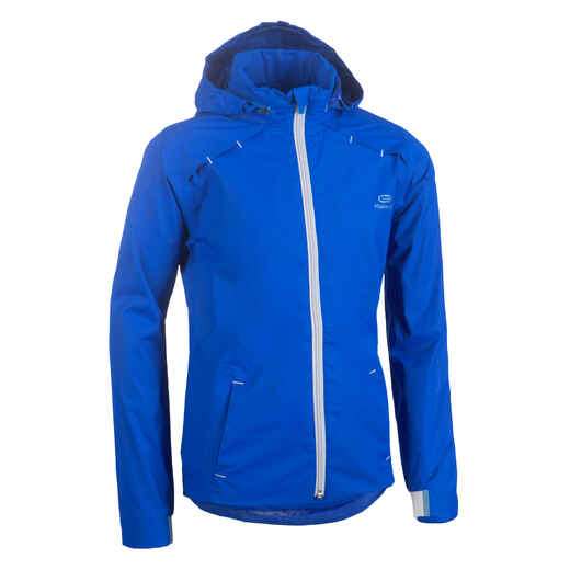 
      AT 500 kid's waterproof running/athletics jacket electric blue
  