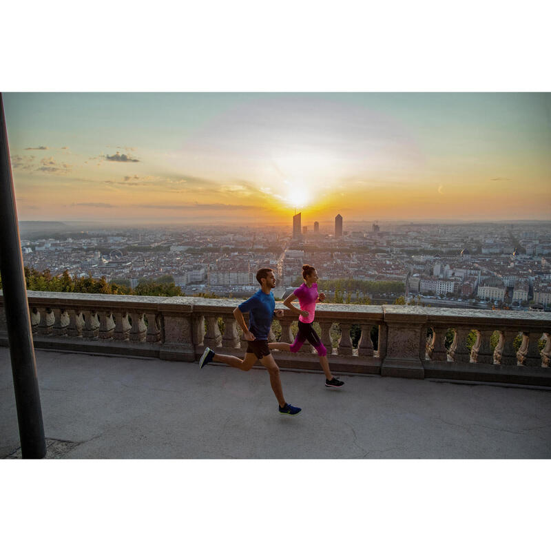 TEE SHIRT RUNNING FEMME RESPIRANT KIPRUN CARE ROUGE