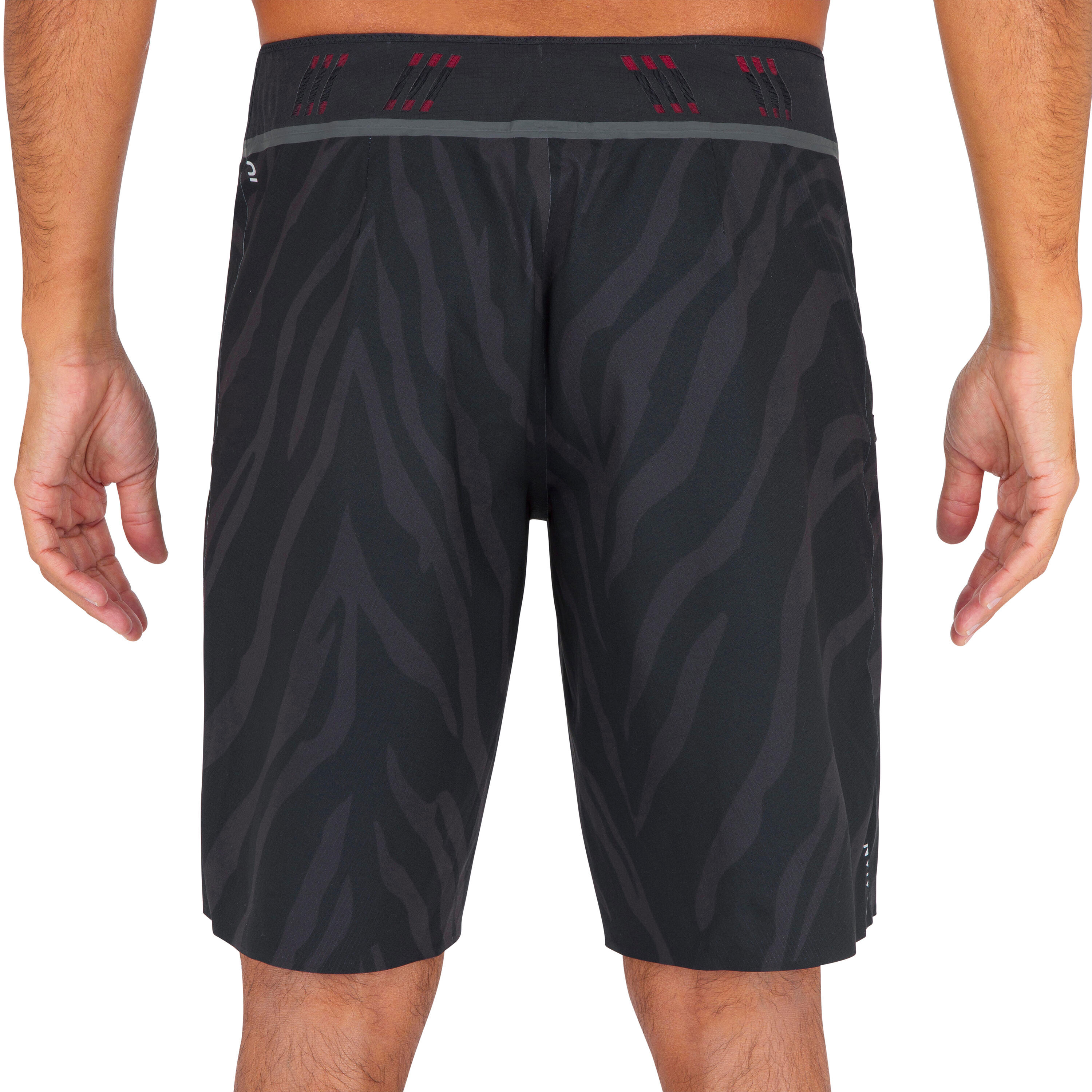 Costume mare uomo 900 TIGGER DUDE lungo OLAIAN Decathlon