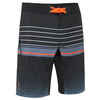 Boardshorts Standard 500 Surfen Classico Schwarz