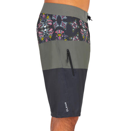 Surf boardshort standard 500 Friseblack