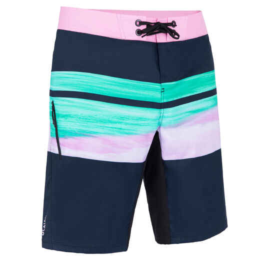 
      Surf boardshorts, standard 500 Risca Black
  