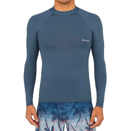 Camiseta protección solar manga larga neopreno Hombre negro azul marino -  Decathlon