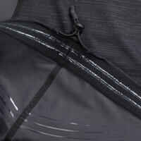 Camiseta protección solar manga larga sostenible Hombre Top 100 negro gris