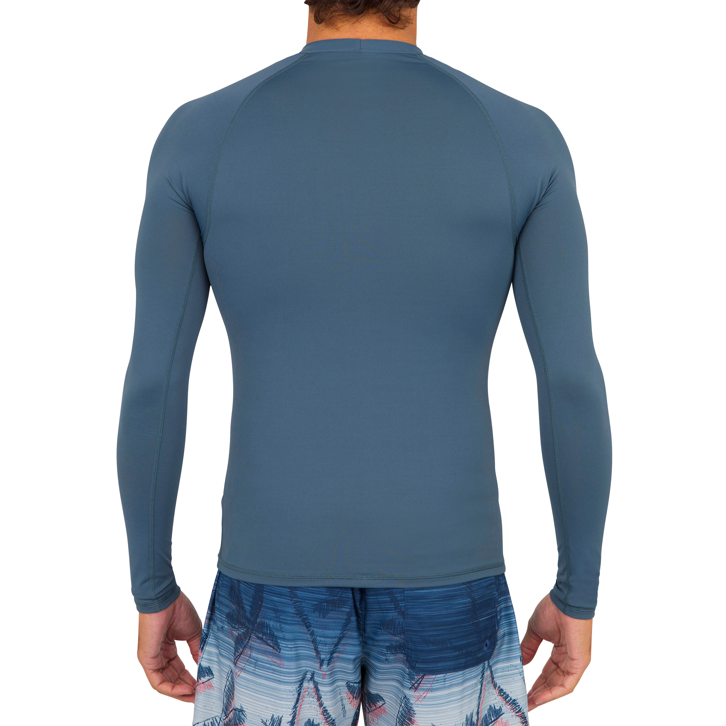 Men's Long-Sleeved Surfing Rash Guard, 100 - OLAIAN