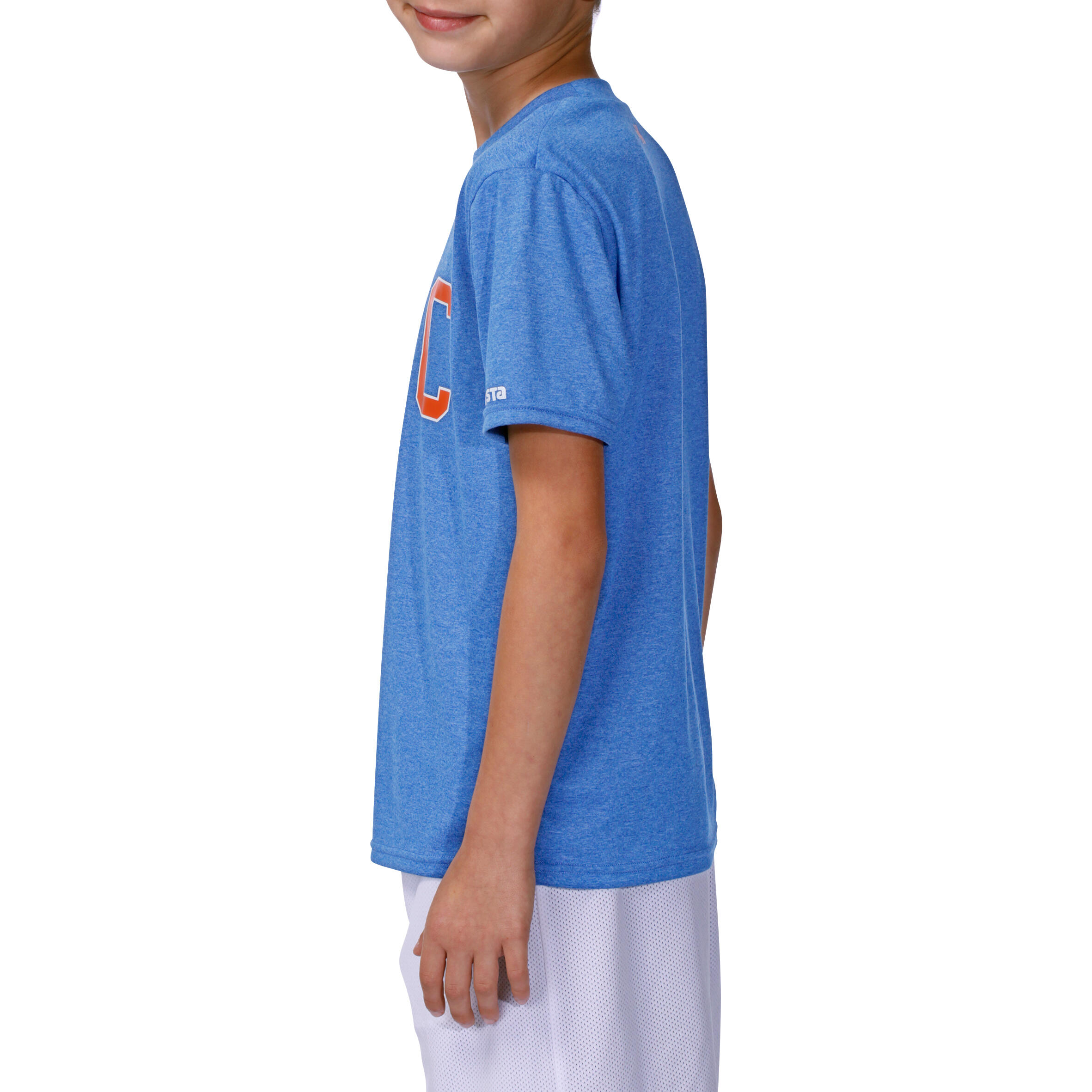 Fast NYC Kids Basketball T-Shirt - Blue 3/14
