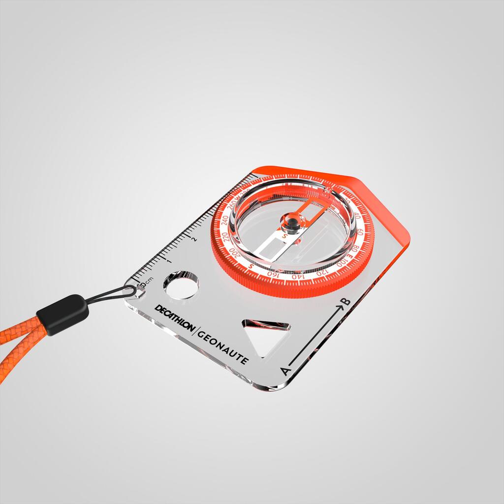 BEGIN 100 BASEPLATE ORIENTEERING COMPASS