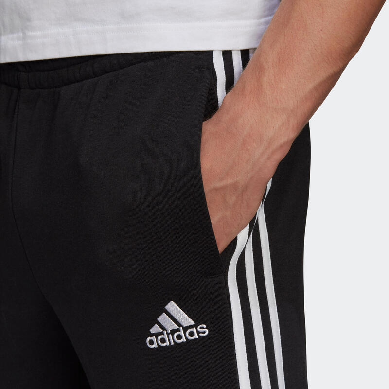 Pantalón chándal Adidas jogger 3 negro blanco |