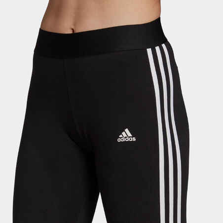 3-Stripes Fitness Leggings - Black