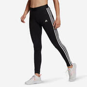 Mallas leggings fitness 3 franjas de Mujer adidas negro