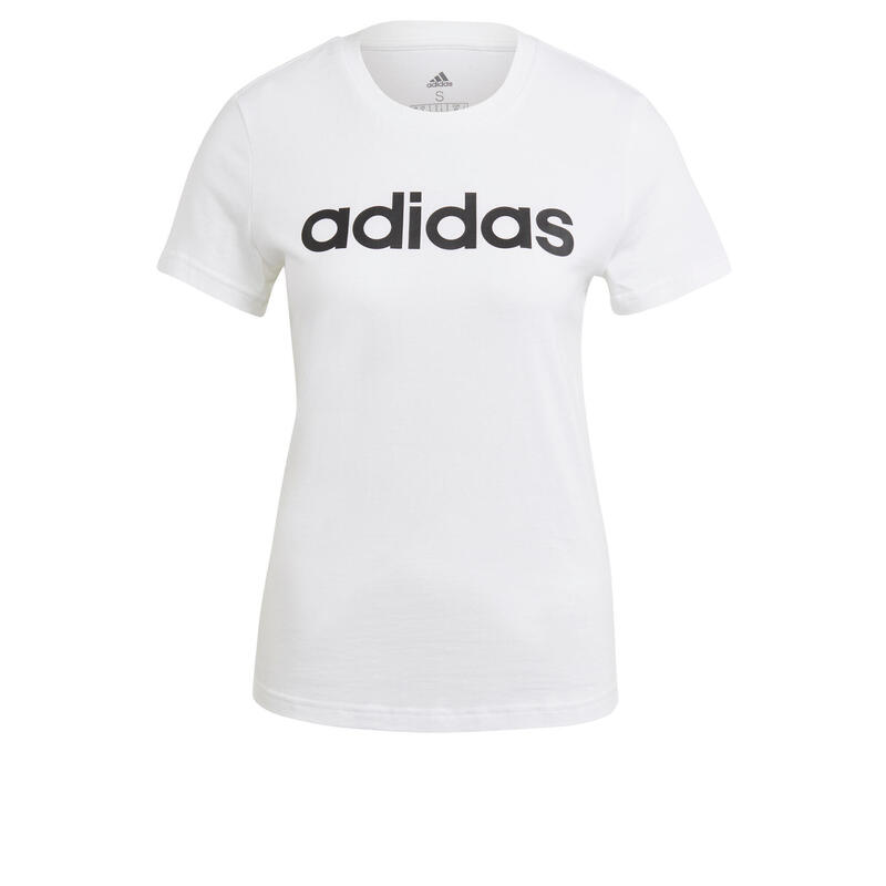 Camiseta Fitness Soft Training Adidas Mujer Blanco