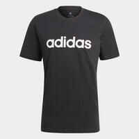 T-Shirt Fitness Linear Herren schwarz 