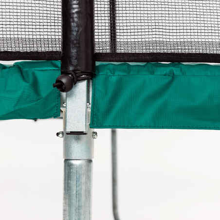 Trampolin rechteckig mit Sicherheitsnetz - 520