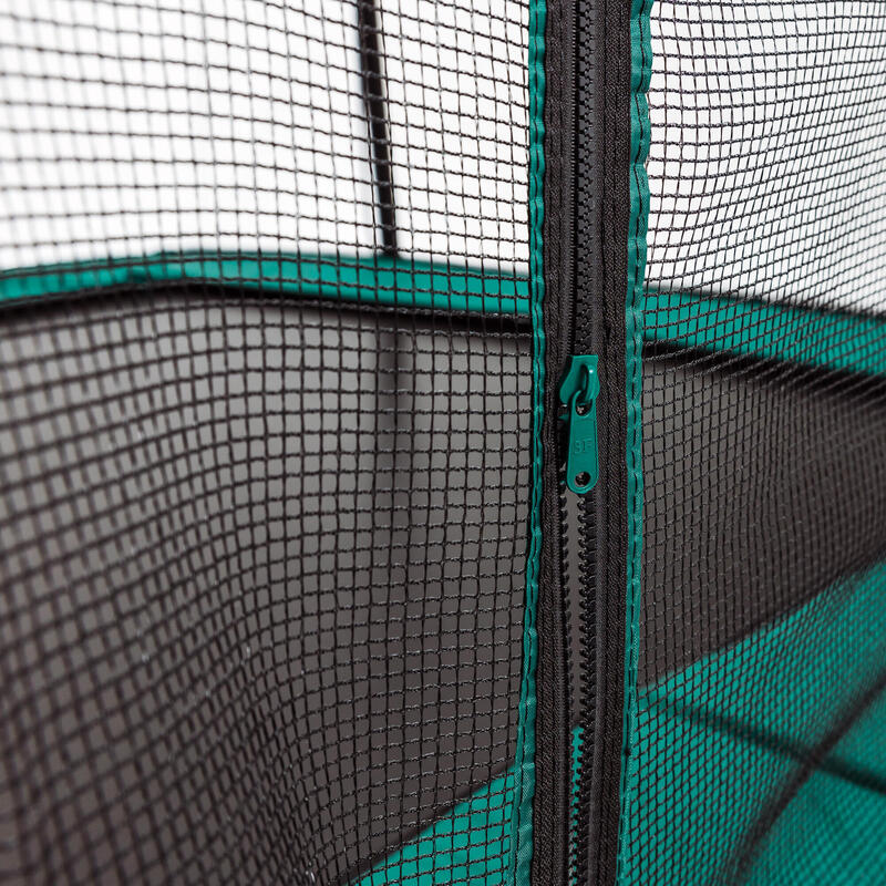 TRAMPOLINE RECTANGULAIRE 520 AVEC FILET DE PROTECTION